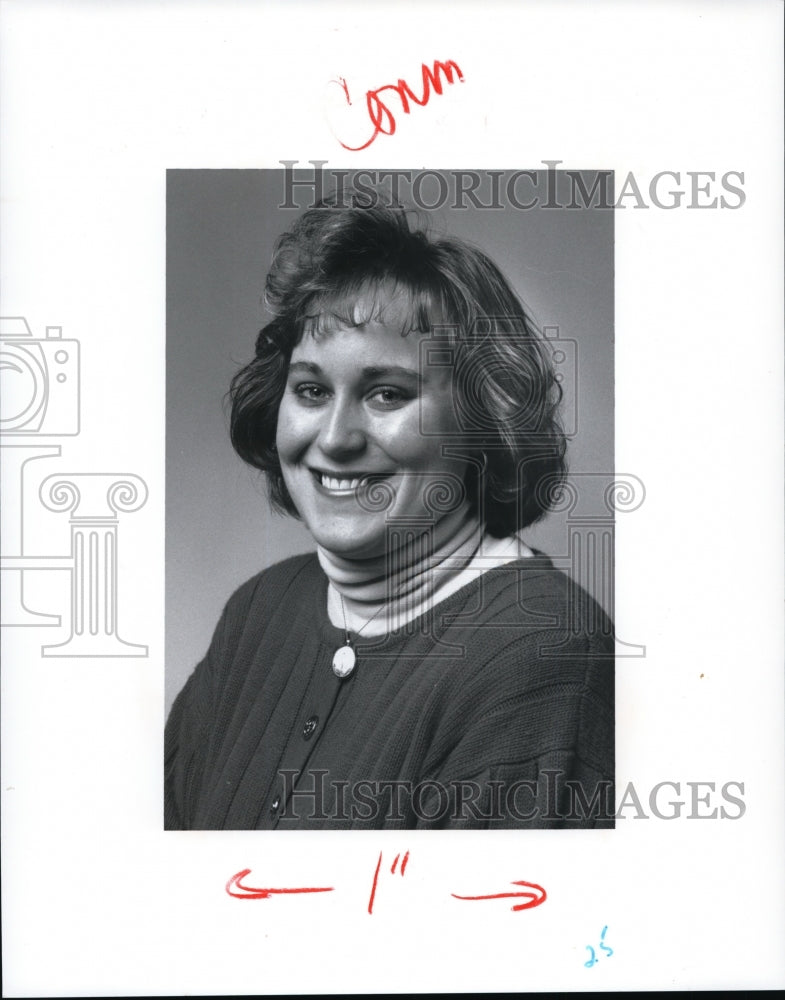 1994 Press Photo Plain Dealer employee Devra Davidson. - cvb06772 - Historic Images