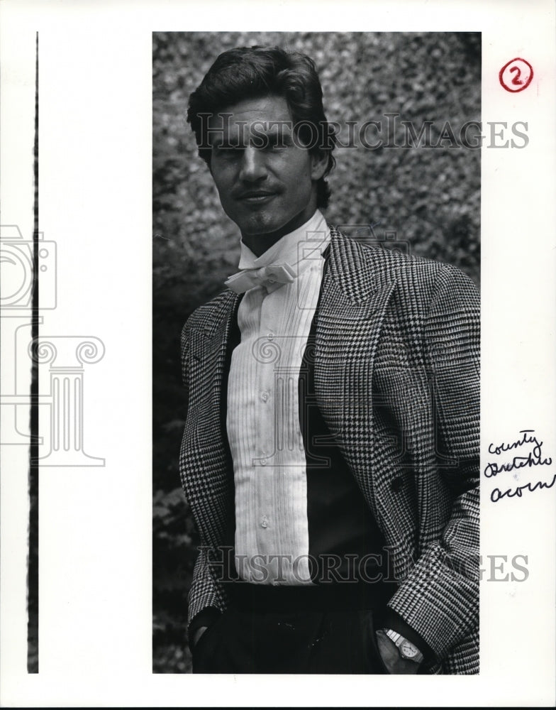 1982 Press Photo Men&#39;s Fashion for 1982. - cvb06902 - Historic Images