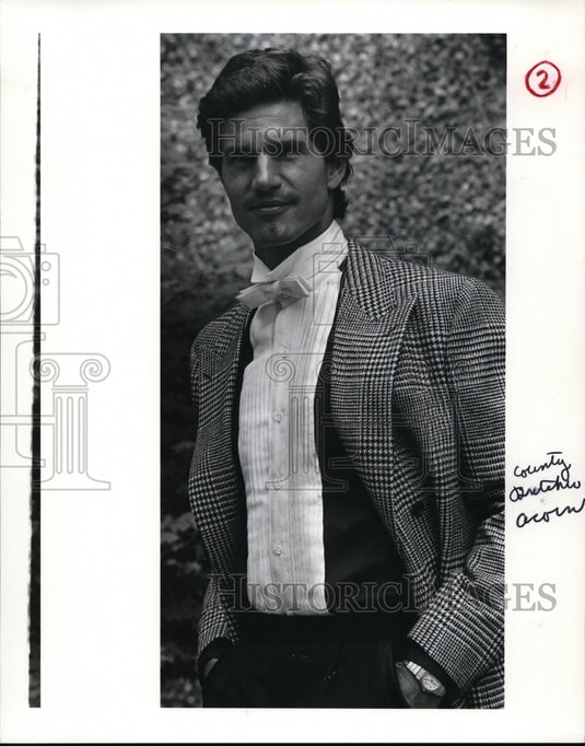 1982 Press Photo Men's Fashion for 1982. - cvb06902 - Historic Images