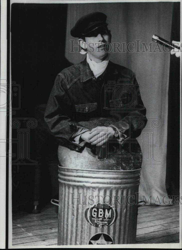 1969, Prince Charles in &quot;Revolution&quot; signing at Cambridge University. - Historic Images