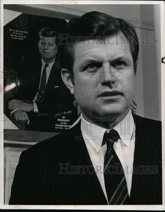 1969 Press Photo Gen. Edward Moore Kennedy - cvb06950 - Historic Images