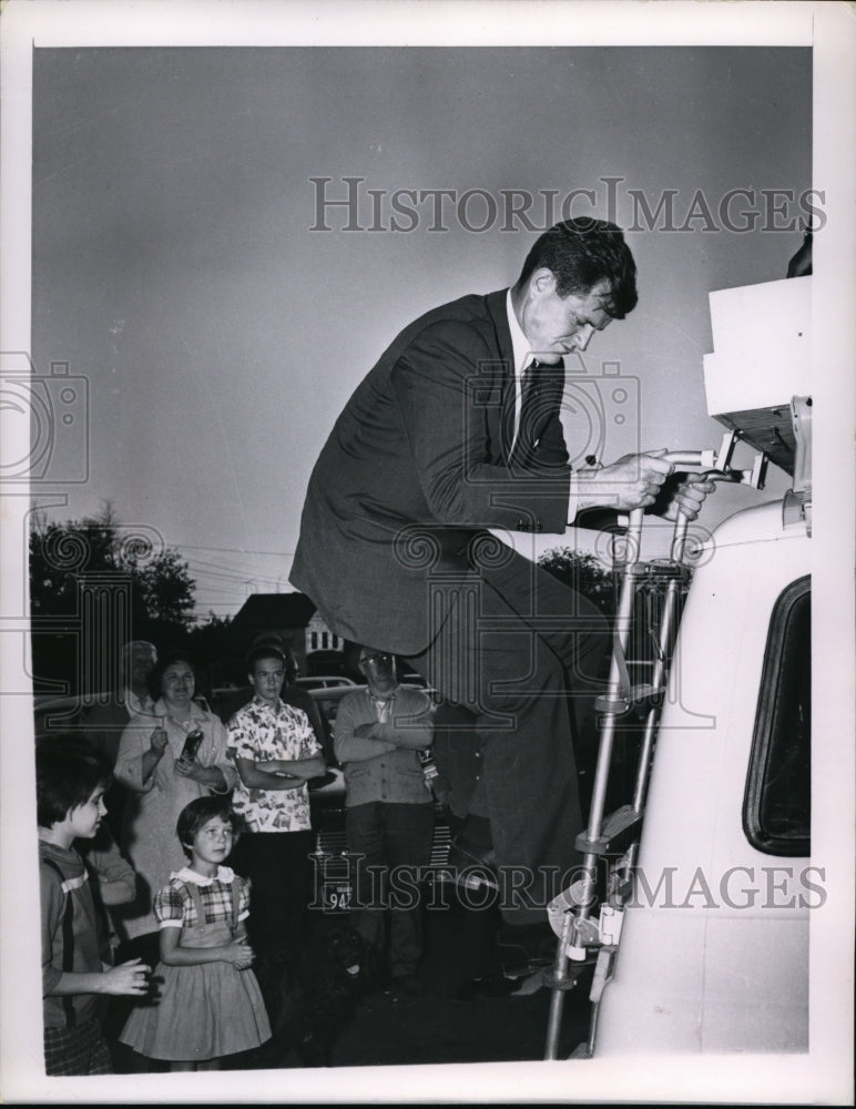 1962, Edward (Ted) Kennedy, Democrat Candidate U.S. Senate. - Historic Images