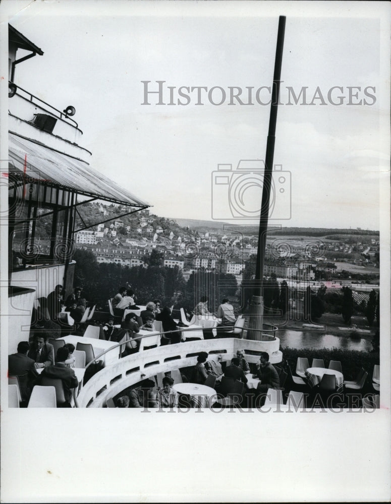 1965 Barrondov Restaurant, Pargue, Czechoslavikia.-Historic Images