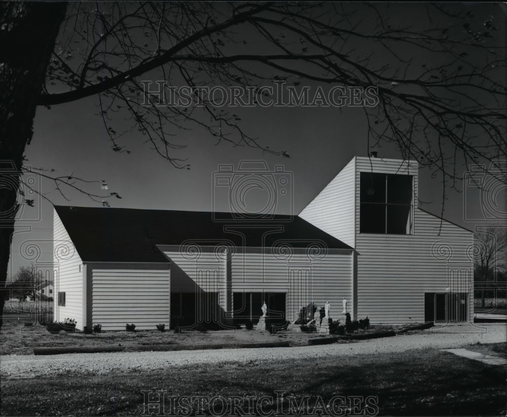 1975, Sacred Heart Church-Morrow Ohio - cvb07289 - Historic Images