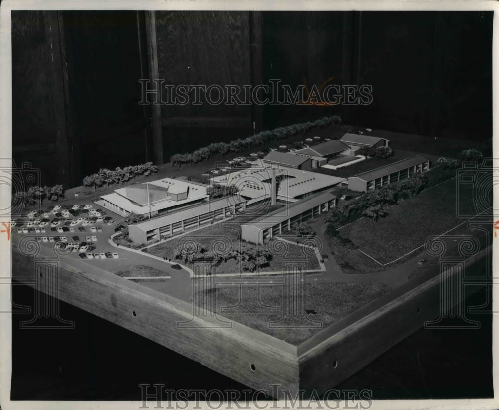 1954, $2,500,00 Junior High School Plan at Shaker Heights, Ohio - Historic Images