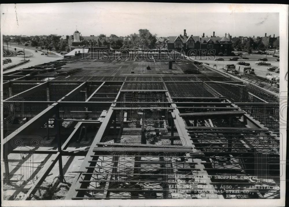 1949 Press Photo Shaker Moreland Shopping Center, Shaker Square-Ohio - cvb07351 - Historic Images