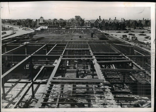 1949 Press Photo Shaker Moreland Shopping Center, Shaker Square-Ohio - cvb07351 - Historic Images
