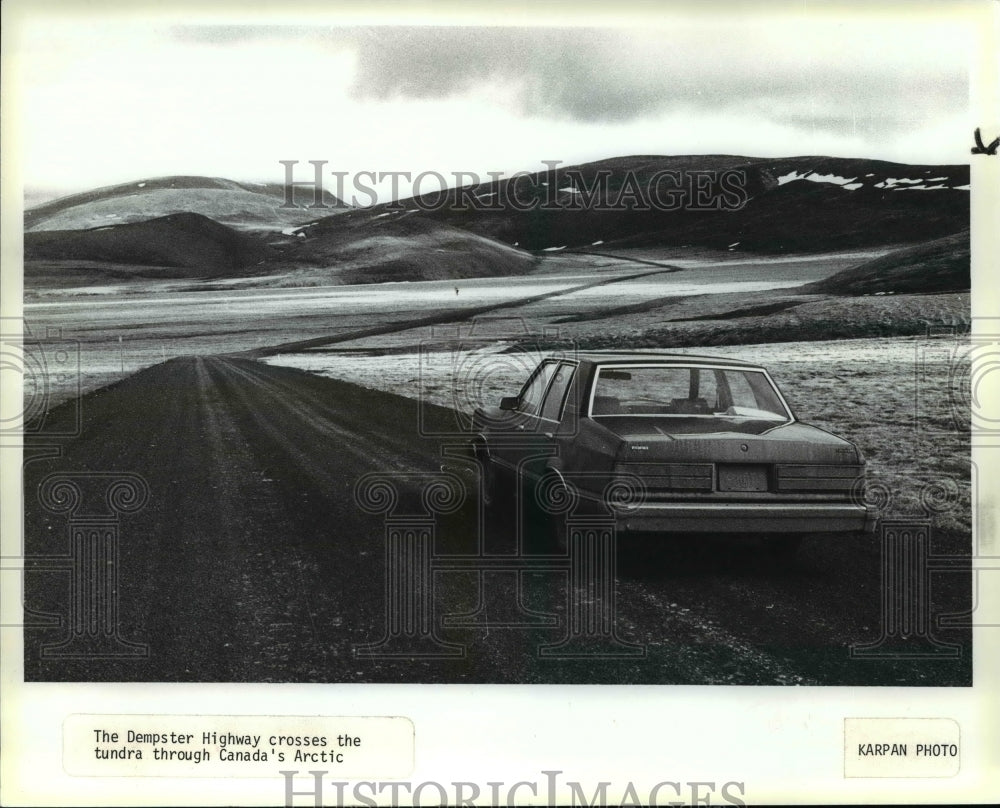 1984 Press Photo Dempster Highway-Canada - cvb07440 - Historic Images