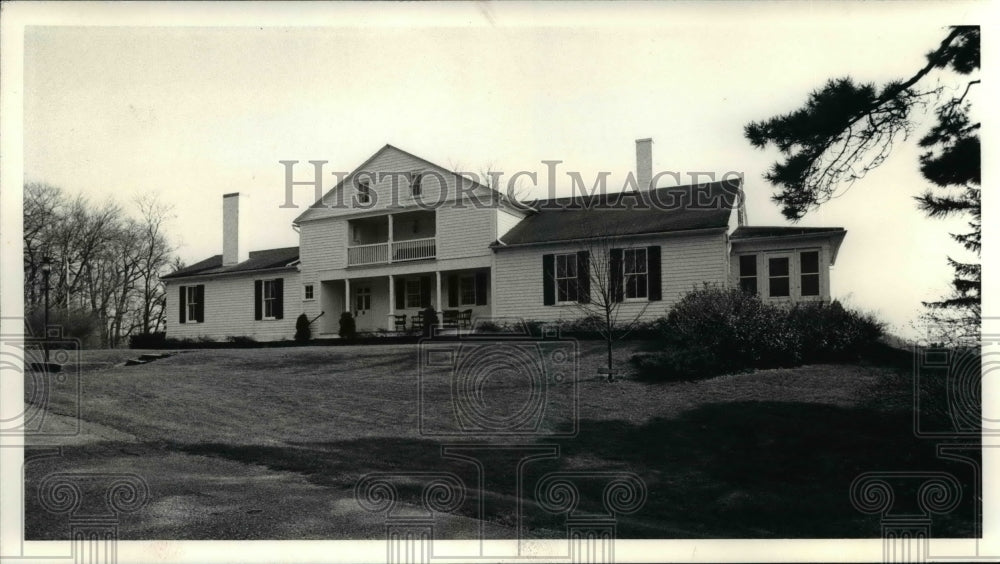 1976 Press Photo Spring Hill Historic Homestead in Massillon - cvb07478 - Historic Images