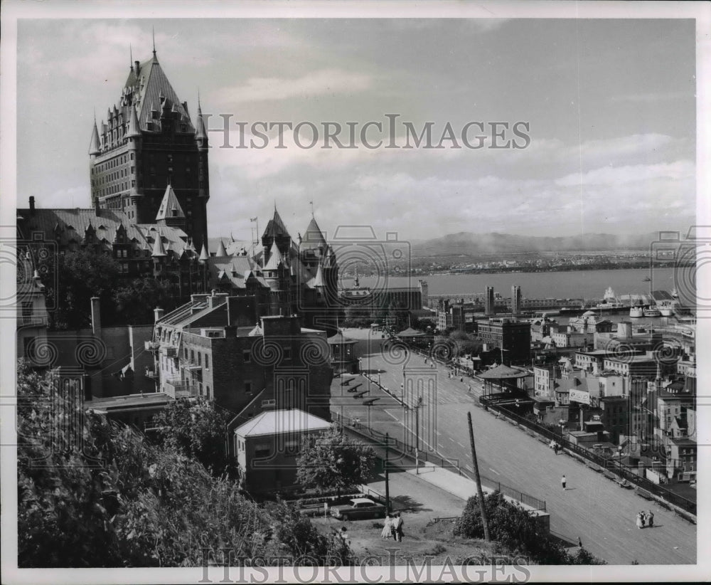 1974 Press Photo Chateau Frontenac, Quebec City, Canada - cvb07542 - Historic Images