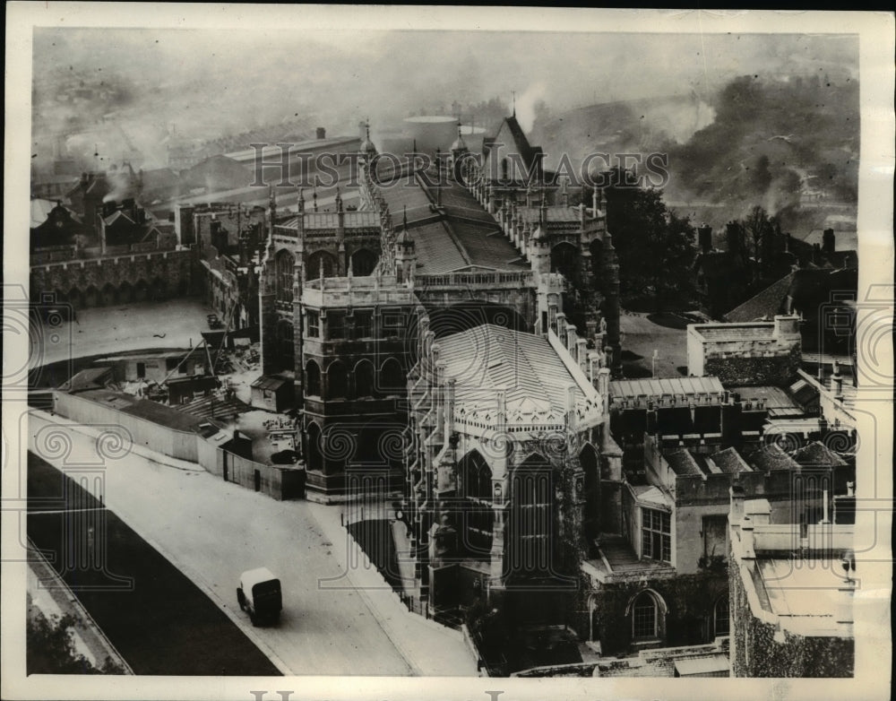 1936 Press Photo London - The Royal St. George&#39;s Chapel at Windsor - cvb07582 - Historic Images