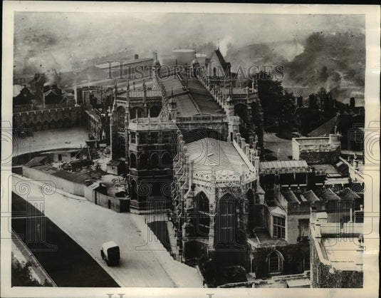 1936 Press Photo London - The Royal St. George's Chapel at Windsor - cvb07582 - Historic Images