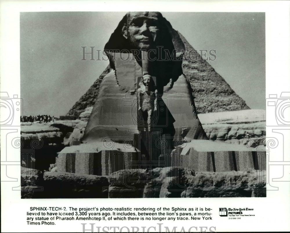 1991 Press Photo Sphinx - cvb07610 - Historic Images