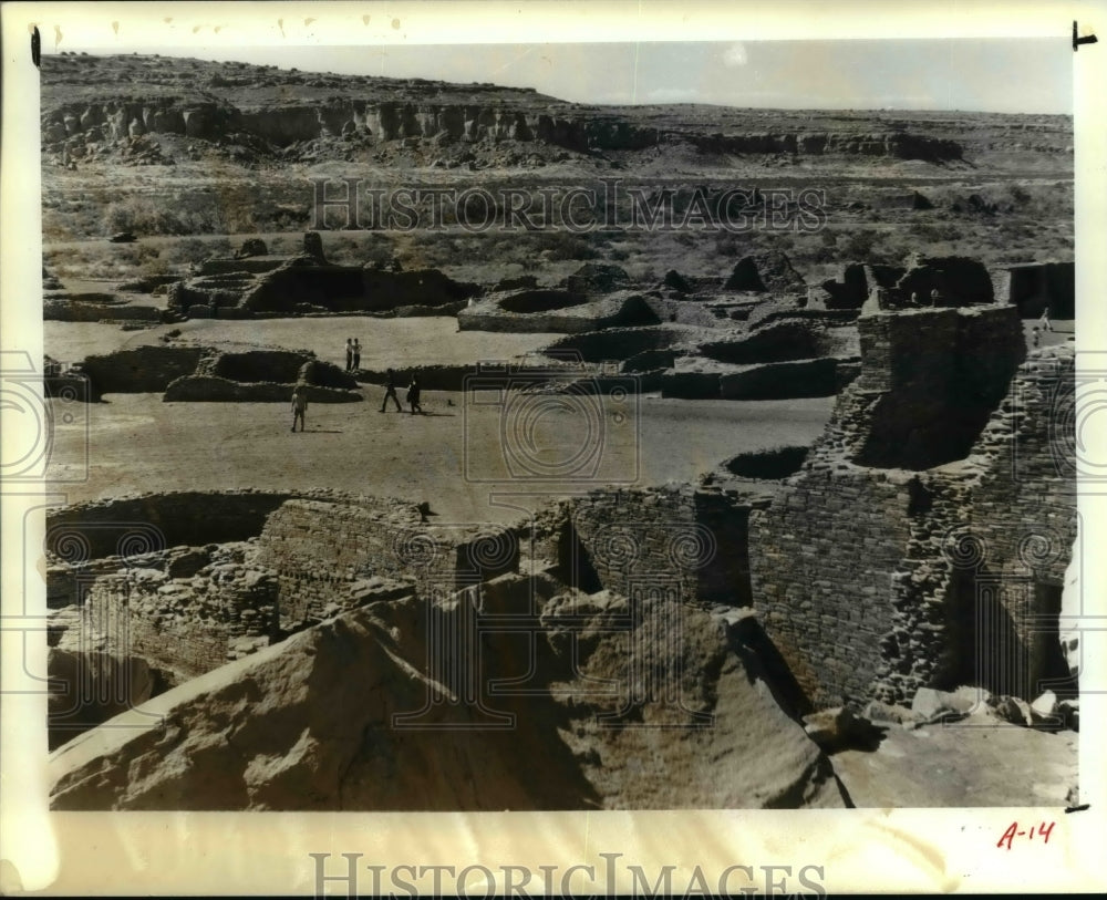 1988 Press Photo Chaco Culturte History National Park-New Mexico - cvb07838 - Historic Images