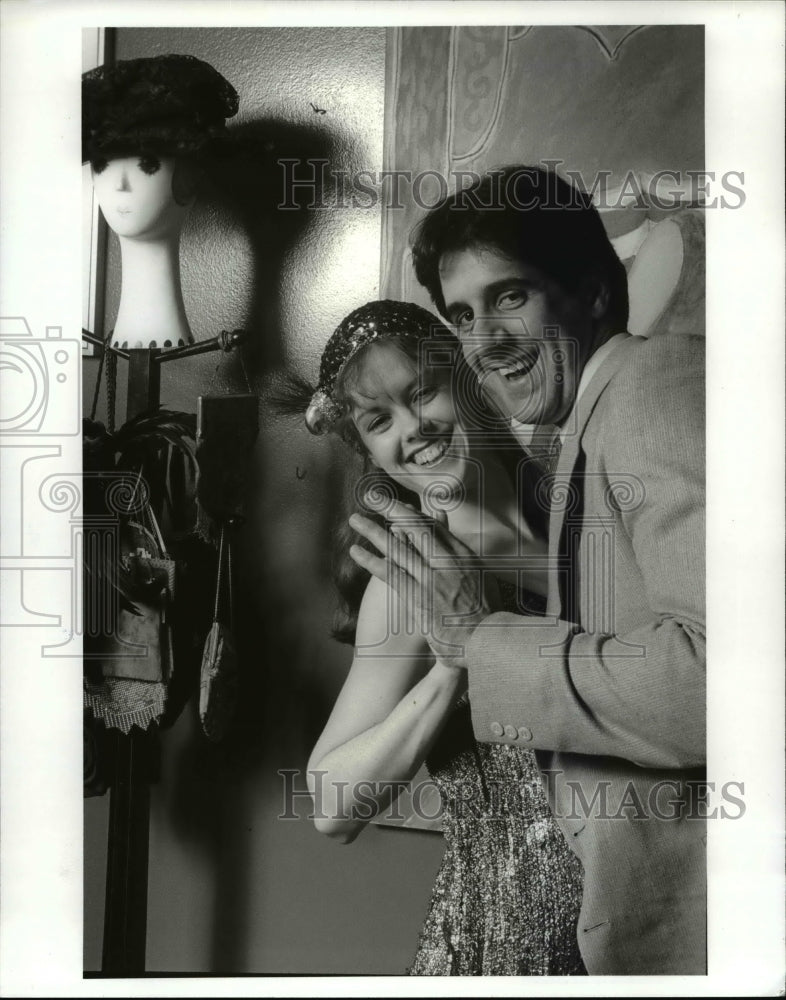 1982 Press Photo Cynthia Graham and Don Fibich-Dance Marathon - cvb08084 - Historic Images