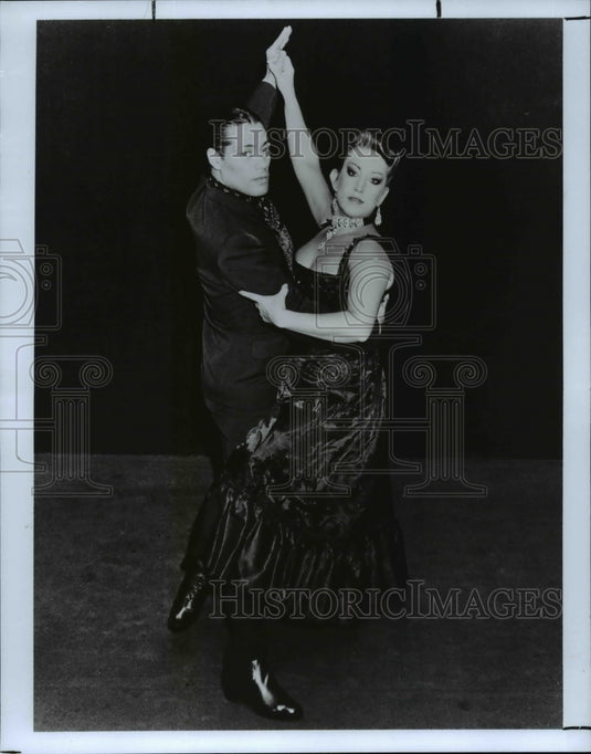 1988 Press Photo Tango Argentino dancers-Monica & Luciano - cvb08113 - Historic Images