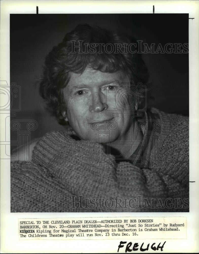 1990, Graham Whitehead-Just so Stories director - cvb08136 - Historic Images