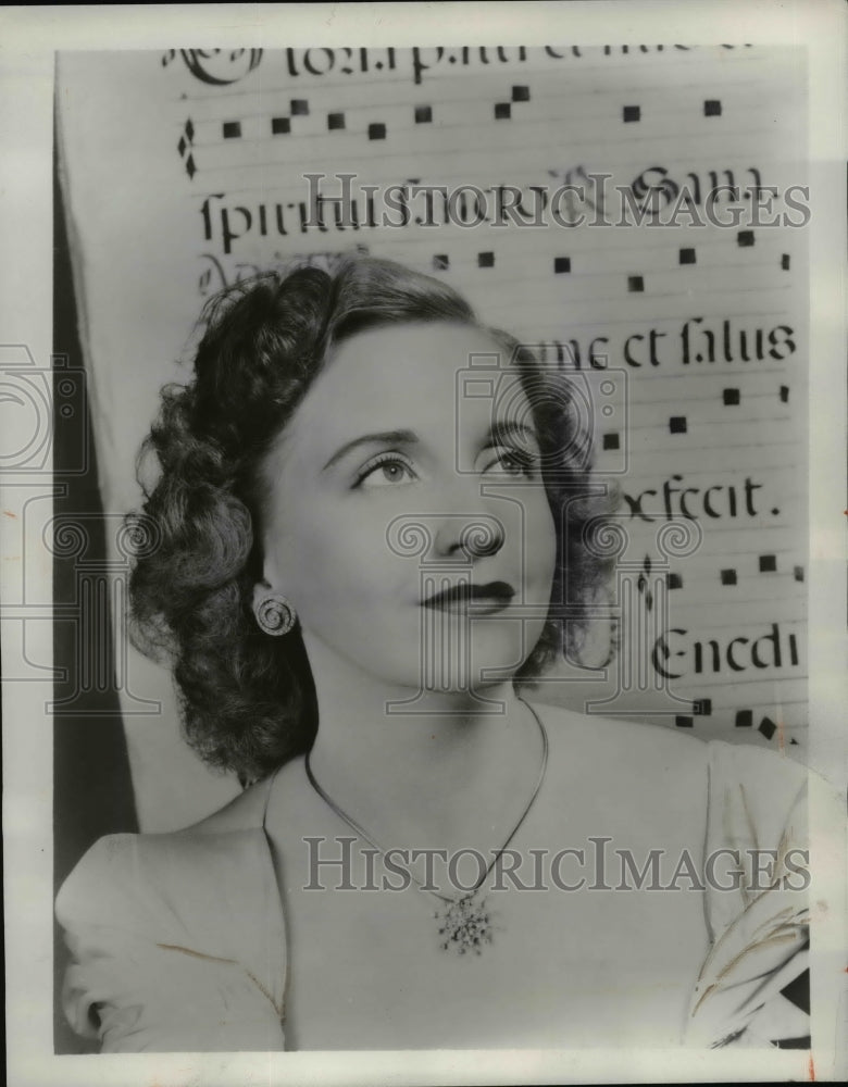 1952 Press Photo Margaret Truman - cvb08149 - Historic Images