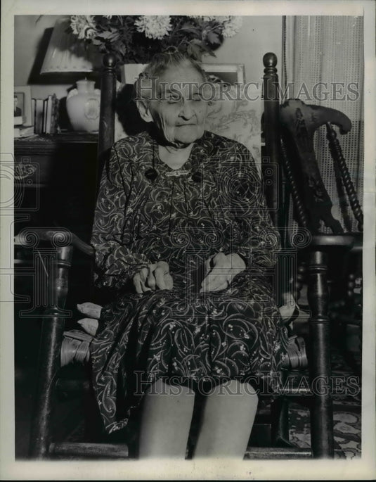 1945 Press Photo Mrs. Martha Truman-93 year old president's mother - cvb08152 - Historic Images