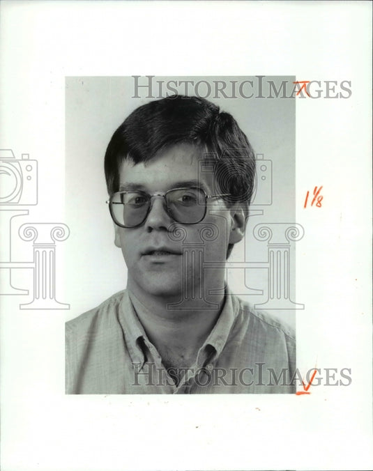 1992 Press Photo John Schmitt - cvb08190 - Historic Images
