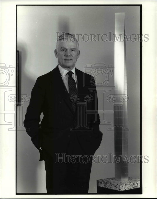 1991 Press Photo Thomas V.H. Vail - cvb08266 - Historic Images