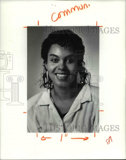 1991 Press Photo Clarice Jean Wooley - cvb08269 - Historic Images