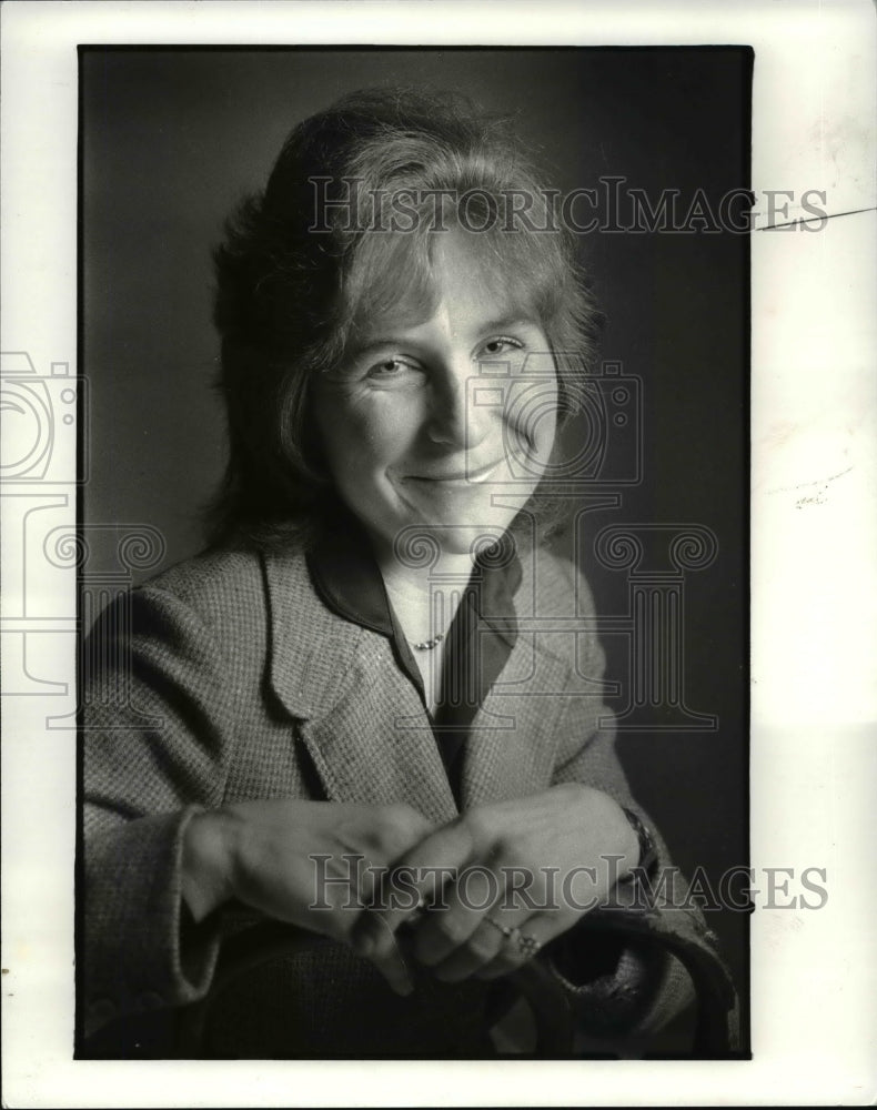 1984 Press Photo Roxanne T. Mueller, Film Critic - cvb08300 - Historic Images