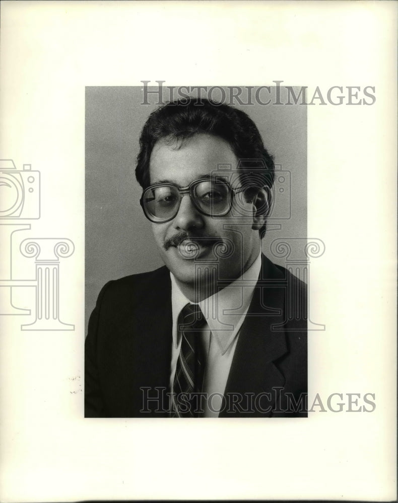 1985 Press Photo Russ Pinzone-Plain Dealer employee - cvb08318 - Historic Images