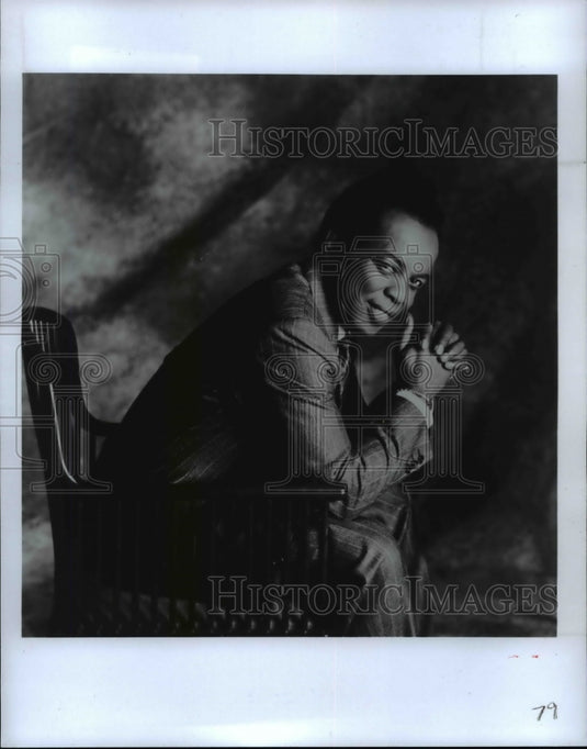 1987 Press Photo Lou Rawls - cvb08367 - Historic Images