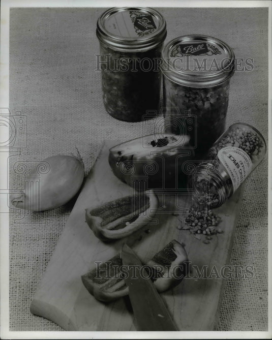 1967 Vegetables, Peppers.-Historic Images