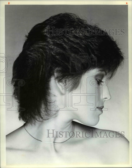 1981 Press Photo Hair Style - cvb08546 - Historic Images
