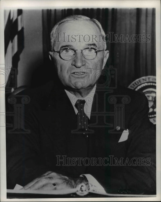 1973 Press Photo Former President Harry S. Truman - cvb08565 - Historic Images