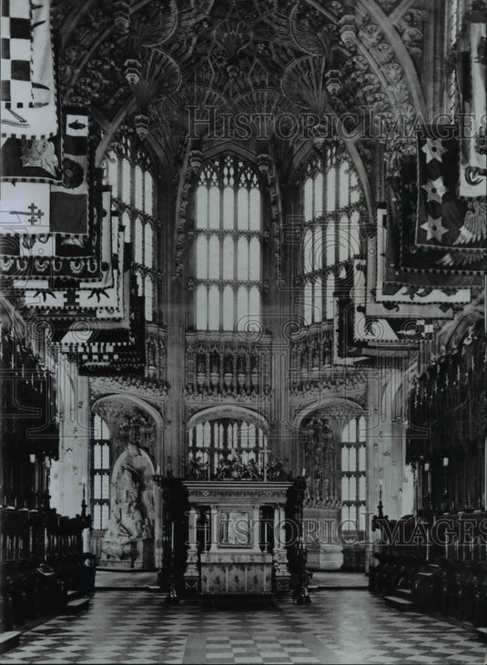 1973 Press Photo Henry III chapel-London Westminster, England - cvb08633 - Historic Images