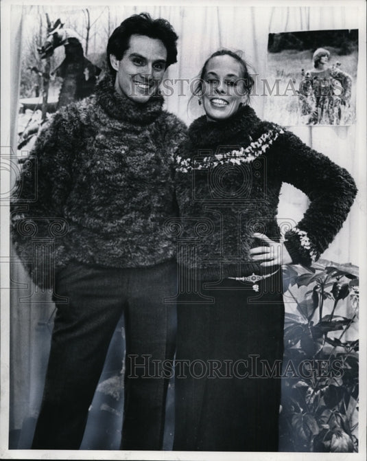 1981 Press Photo Winter clothing for men and women - cvb08718 - Historic Images