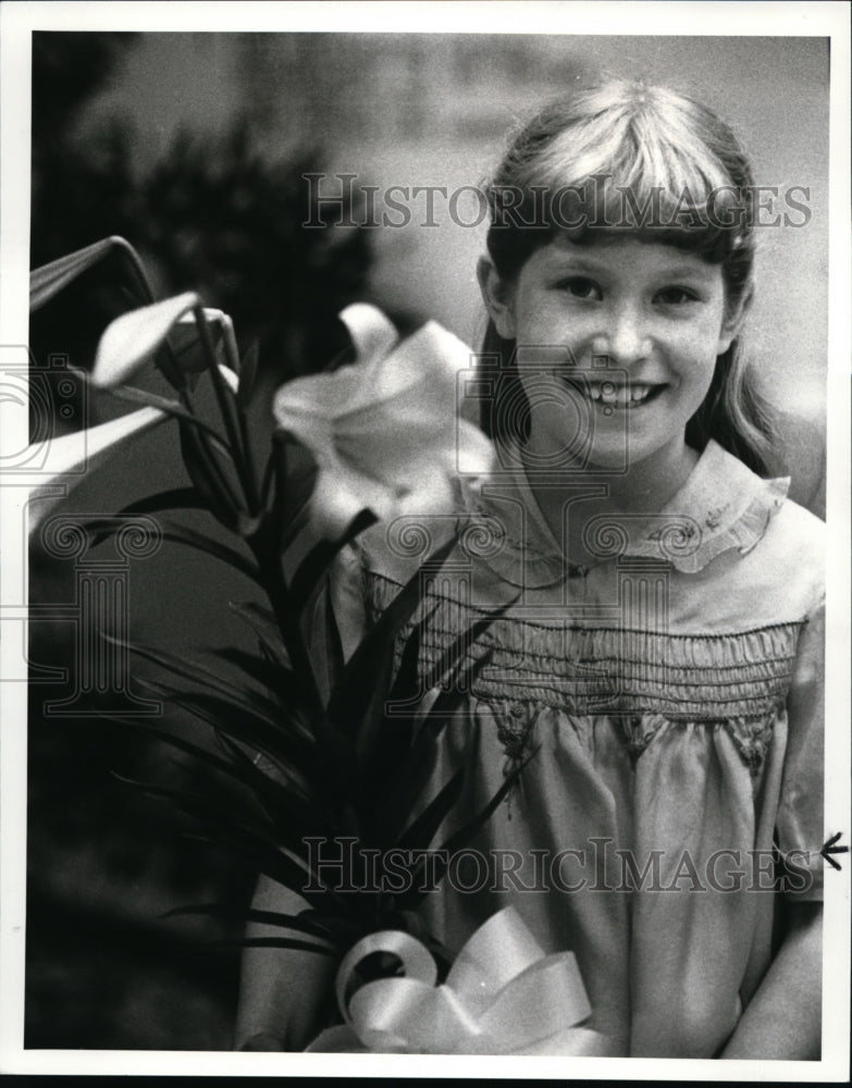 1983, Children&#39;s Easter Fashion taken at Beck Center in Lakewood - Historic Images