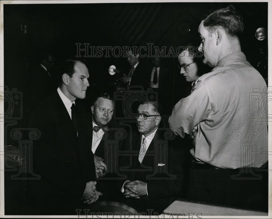 1954 Press Photo Groups of Attorney - cvb08841 - Historic Images