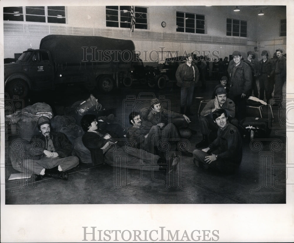 1974, Ohio National Guard 112th Engineers called to striking truckers - Historic Images