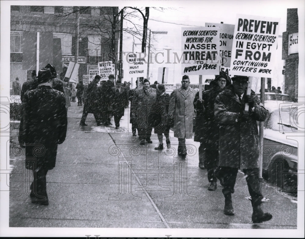 1965, German Consulate-Cleveland picket - cvb08997 - Historic Images