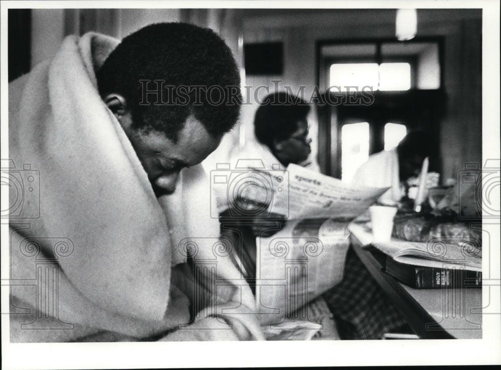 1979, Board of Education members conduct a sit in to protest wages - Historic Images