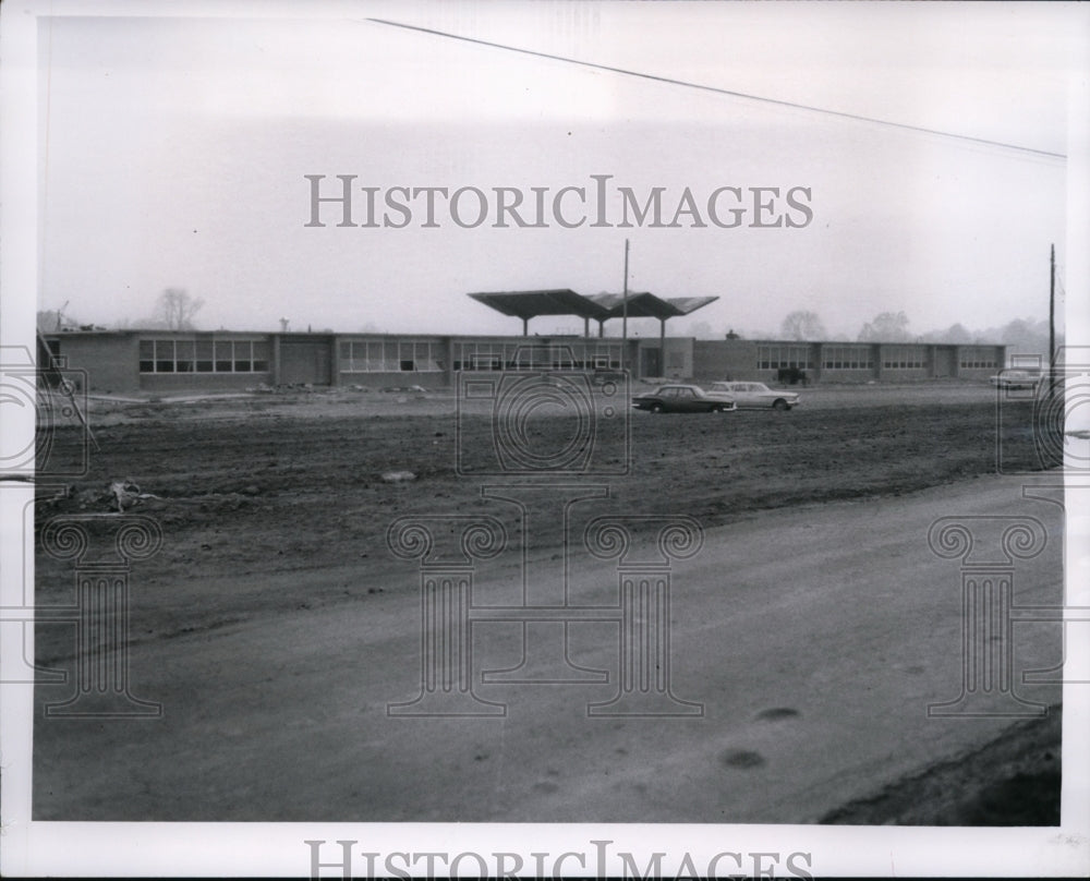 1962 Press Photo Nordonia High School-construction-Macedonia - cvb09137 - Historic Images