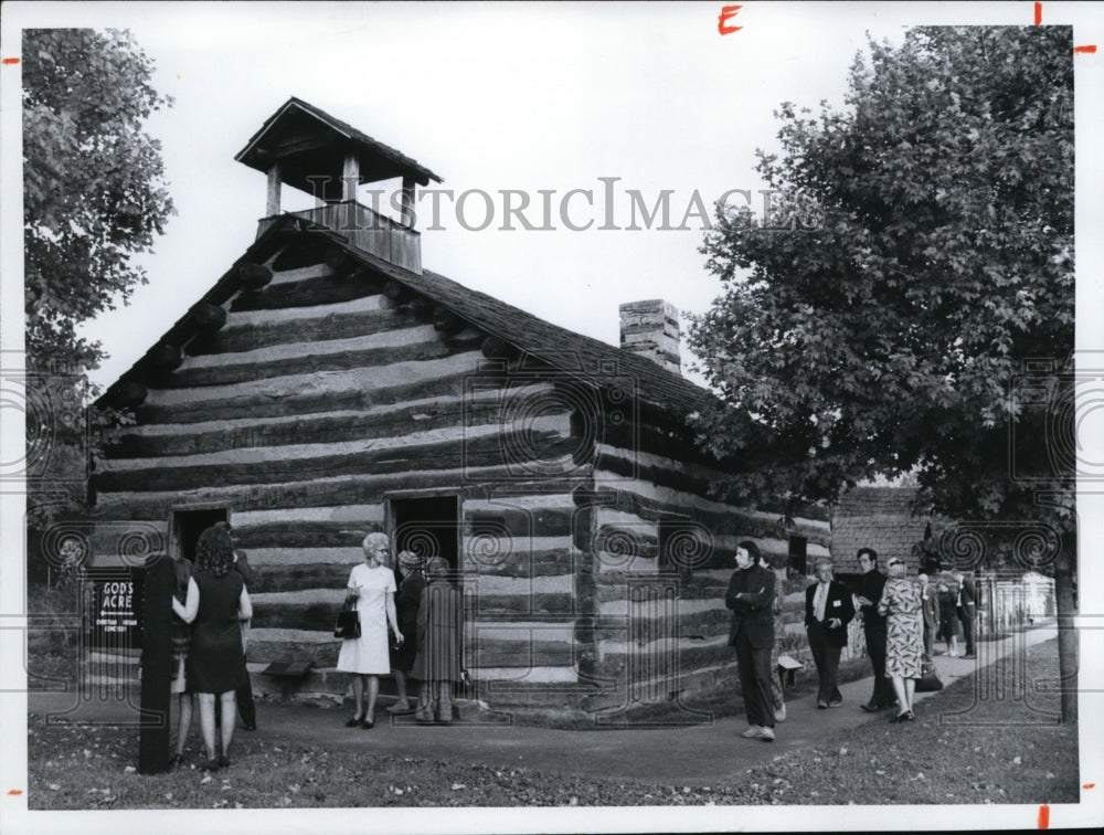 1973 Press Photo Schoenbrunn village-Ohio - cvb09240 - Historic Images