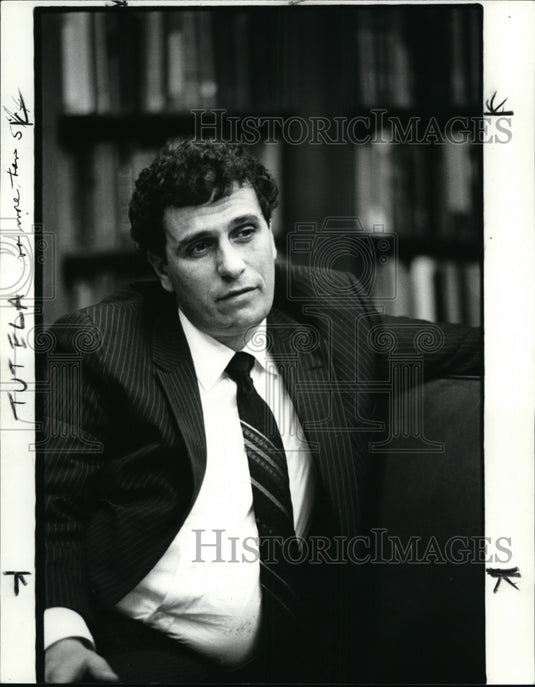 1985 Press Photo Alfred Tutela, interin supt. of schools - cvb09455 - Historic Images