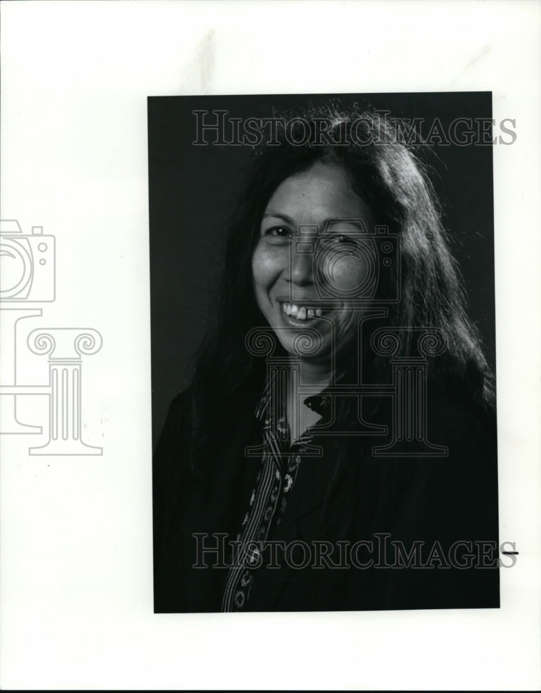 1990 Press Photo Linda Clause, Editorial clerk - cvb09490 - Historic Images