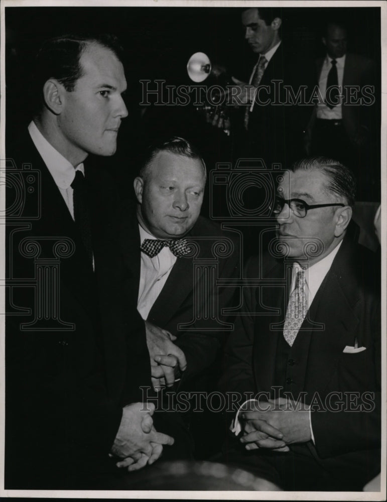 1954, Attorneys Arthur Petersilge, Fred Garmone,Dr. Sam Sheppard - Historic Images