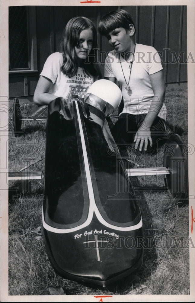 1972 Press Photo Anna Marie Cherney and Barry Cherney - cvb09889 - Historic Images