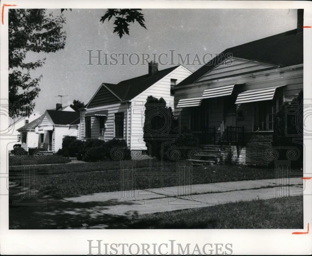 1972, Older Homes, Velma Avenue, Parma, Ohio - cvb10079 - Historic Images