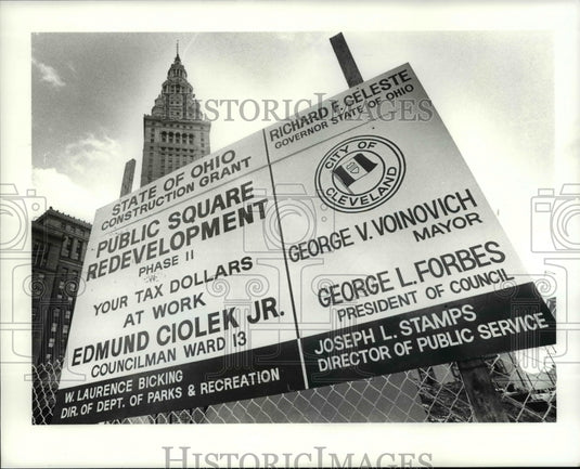 2002 Press Photo Cleveland Public Square - cvb10228 - Historic Images