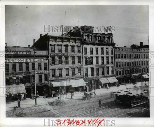 1964, Superior & W 6th Streets Buildings - cvb10238 - Historic Images
