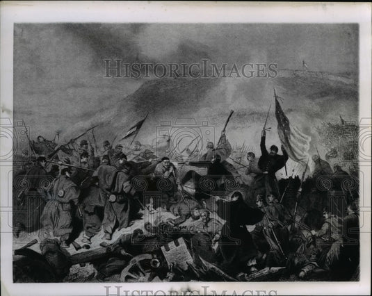 1963 Press Photo The battle of Fort Donelson - cvb10306 - Historic Images
