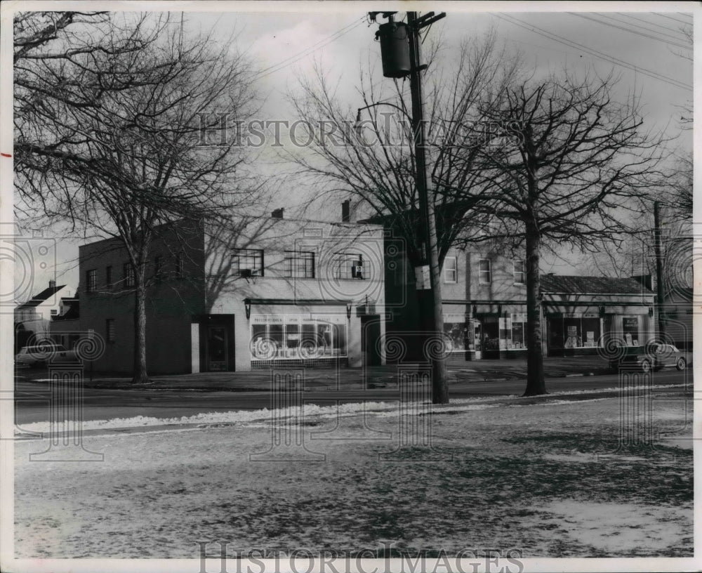 1967 Three commercial buildings in Euclid-Historic Images